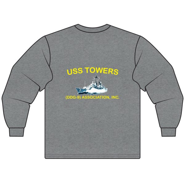 USS Towers New Orleans 2025 Reunion Unisex Long Sleeve T-Shirt - Image 10