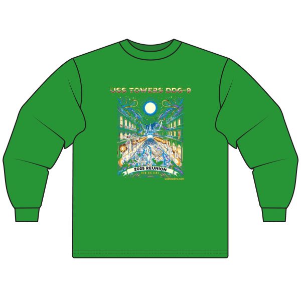 Towers NOLA 2025 Reunion w/Association on Back Unisex Long Sleeve T-Shirt - Image 9