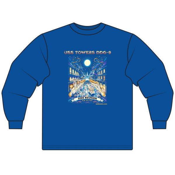 Towers NOLA 2025 Reunion w/Association on Back Unisex Long Sleeve T-Shirt - Image 13