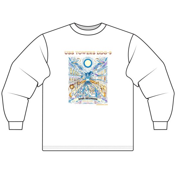Towers NOLA 2025 Reunion w/Association on Back Unisex Long Sleeve T-Shirt - Image 17