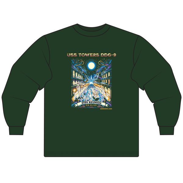 Towers NOLA 2025 Reunion w/Association on Back Unisex Long Sleeve T-Shirt - Image 5