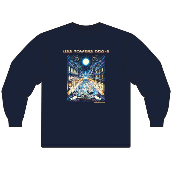 Towers NOLA 2025 Reunion w/Association on Back Unisex Long Sleeve T-Shirt