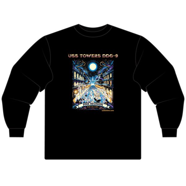 Towers NOLA 2025 Reunion w/Association on Back Unisex Long Sleeve T-Shirt - Image 3