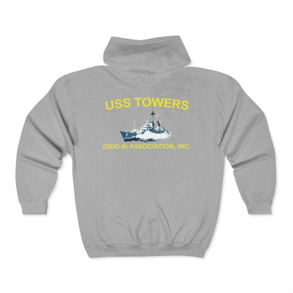 Towers Association 40 Knot Unisex Heavy Blend™ Full Zip Hooded Sweatshirt - Image 8
