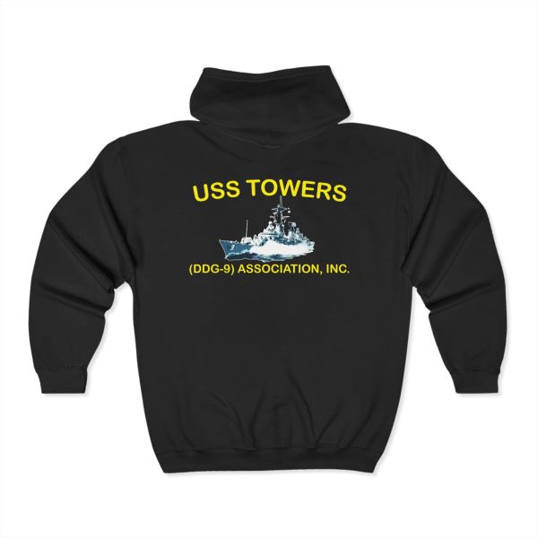 Towers Association 40 Knot Unisex Heavy Blend™ Full Zip Hooded Sweatshirt - Image 6