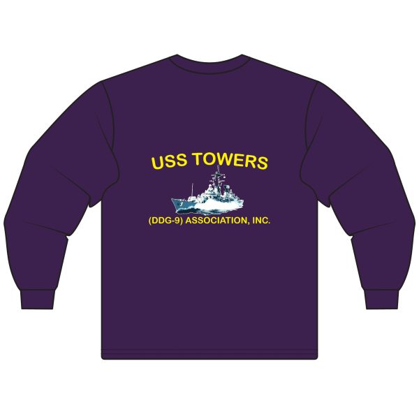 USS Towers New Orleans 2025 Reunion Unisex Long Sleeve T-Shirt - Image 18