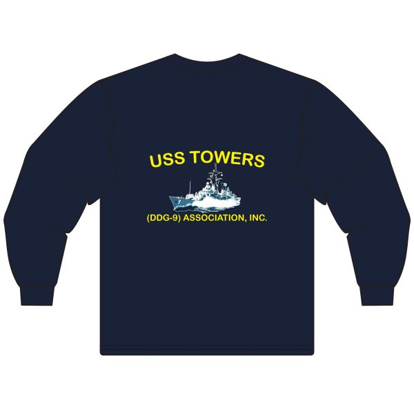 USS Towers New Orleans 2025 Reunion Unisex Long Sleeve T-Shirt - Image 2