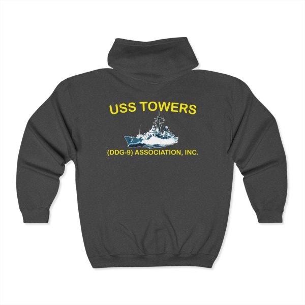 Towers Association 40 Knot Unisex Heavy Blend™ Full Zip Hooded Sweatshirt - Image 4