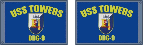Towers Ship's Crest Double Sided Flag - Image 4