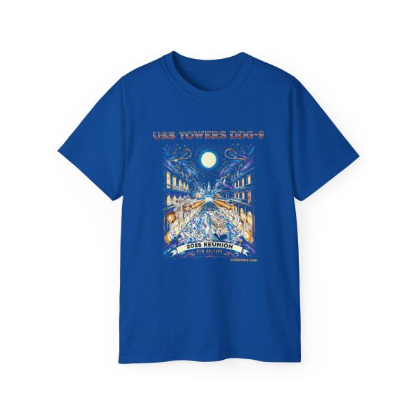 Towers NOLA 2025 Reunion w/Association on Back Unisex Ultra Cotton Tee - Image 11