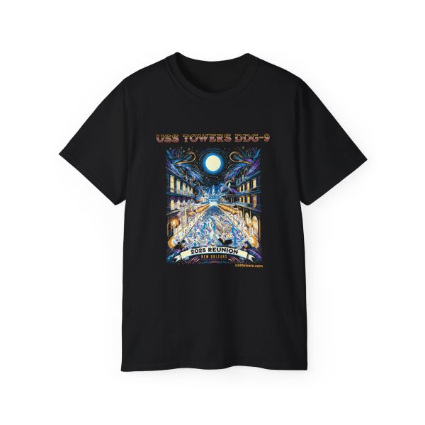 Towers NOLA 2025 Reunion w/Association on Back Unisex Ultra Cotton Tee - Image 3