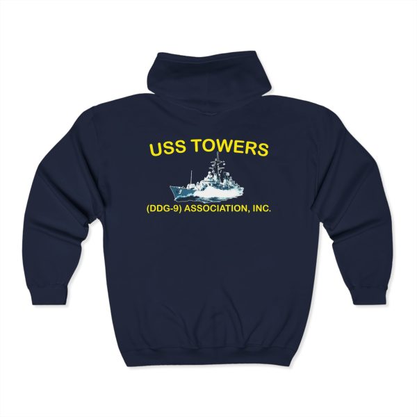 Towers Association 40 Knot Unisex Heavy Blend™ Full Zip Hooded Sweatshirt - Image 2