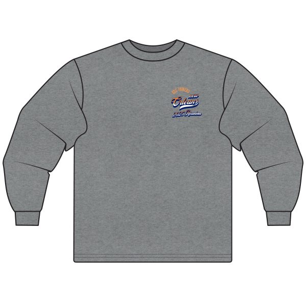 USS Towers New Orleans 2025 Reunion Unisex Long Sleeve T-Shirt - Image 9