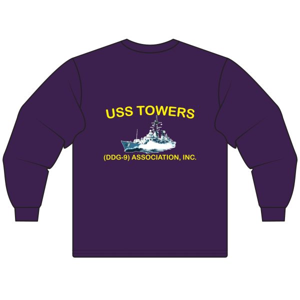 Towers NOLA 2025 Reunion w/Association on Back Unisex Long Sleeve T-Shirt - Image 16