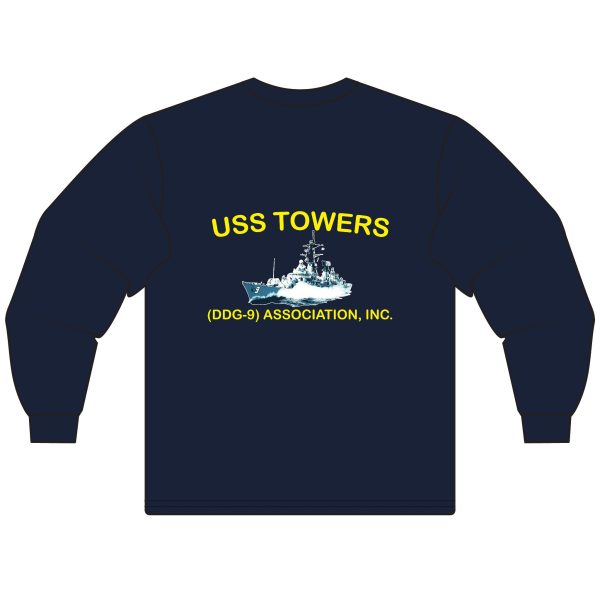 Towers NOLA 2025 Reunion w/Association on Back Unisex Long Sleeve T-Shirt - Image 2