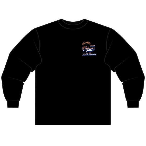 USS Towers New Orleans 2025 Reunion Unisex Long Sleeve T-Shirt - Image 5