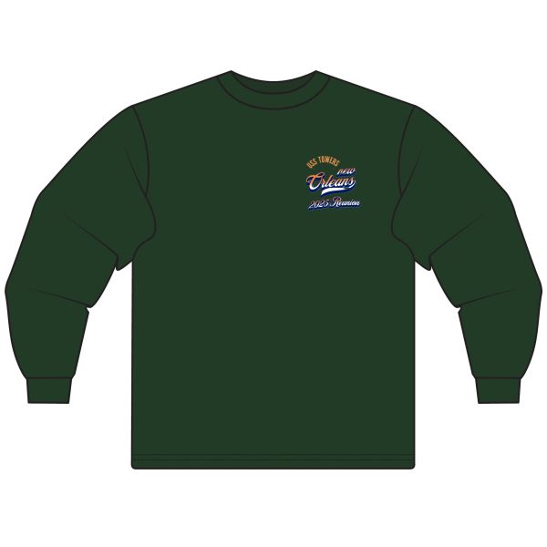 USS Towers New Orleans 2025 Reunion Unisex Long Sleeve T-Shirt - Image 7