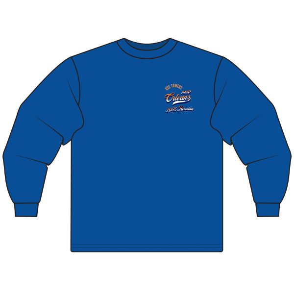 USS Towers New Orleans 2025 Reunion Unisex Long Sleeve T-Shirt - Image 15